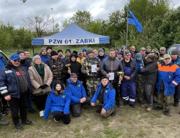 Fotorelacja z zawodów gruntoych o tytuł Mistrza Koła 61 Ząbki 21.04.2024 Młyny